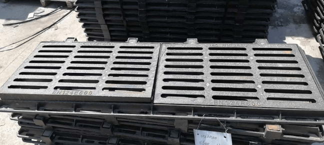 龙河镇球墨铸铁连体双篦展示