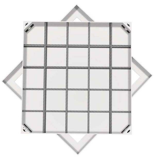 龙河镇不锈钢方井展示